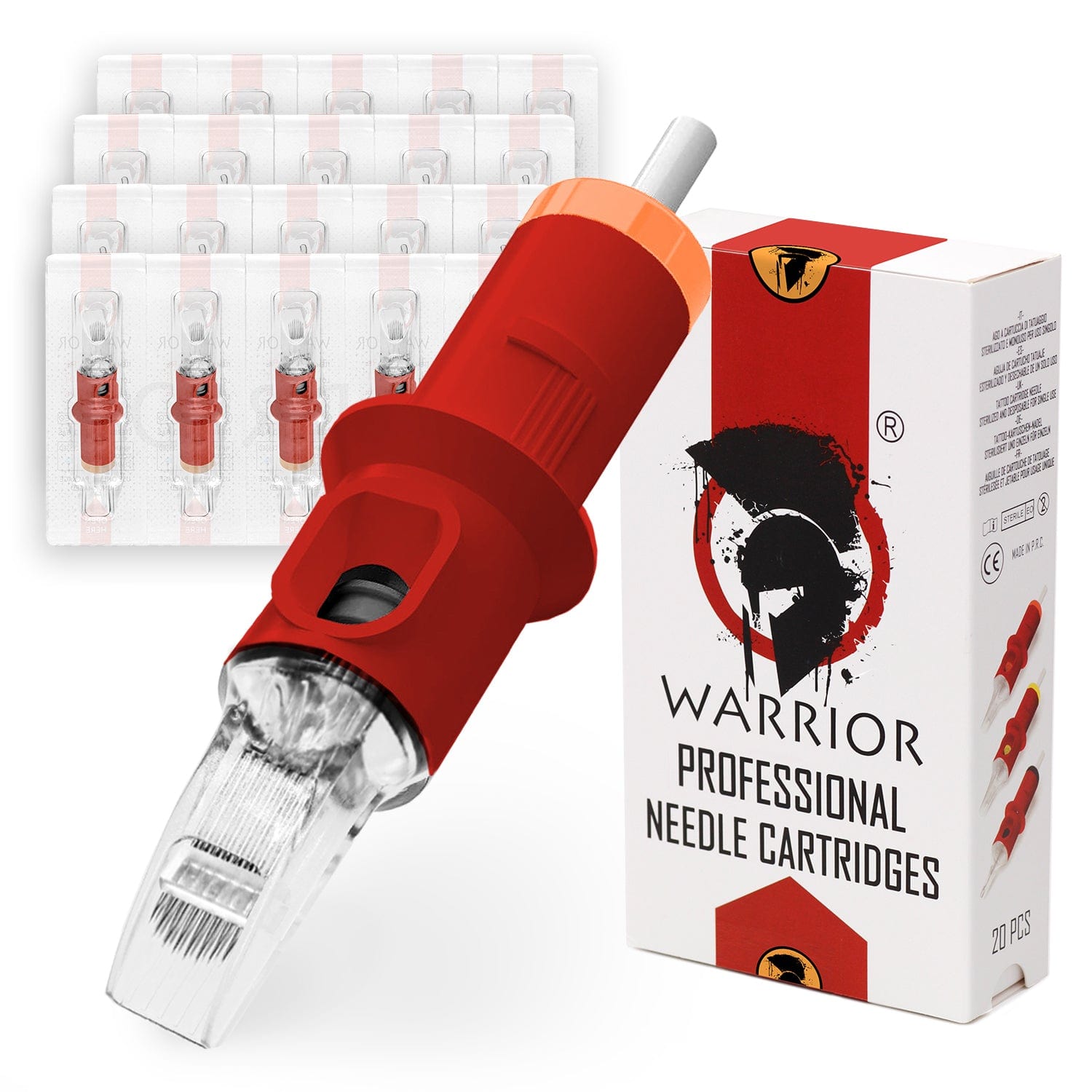 Warrior Wireless Tattoo Pen Machine Pacchetto Base 40 PZ