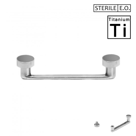 Surface Barbell Sterile in Titanio Φ1.2mm